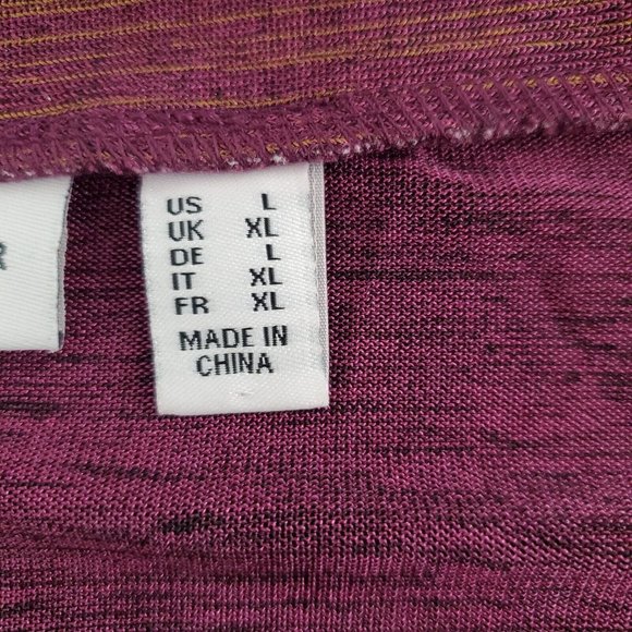 Susan Graver Womens Gold Foil Print Open Cardigan Size L Long Sleeve Layering - Picture 4 of 9